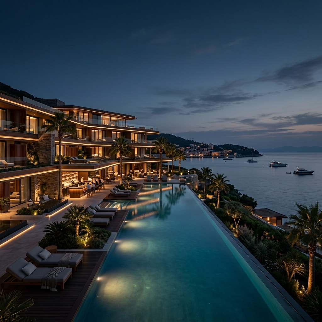Luxury hotel background